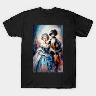 Queen Marie-Antoinette and Joseph Bologne Chevalier de Saint-Georges fictitious T-Shirt